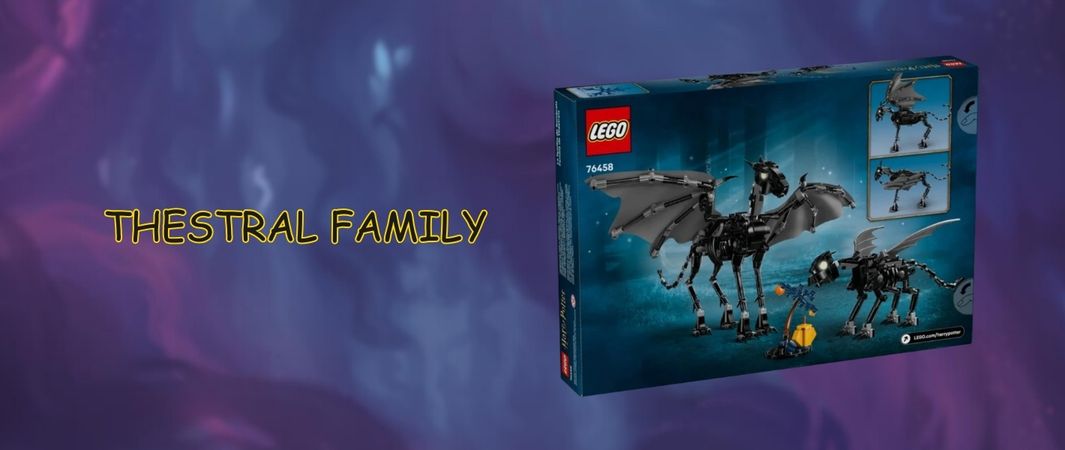 lego harry potter thestral family